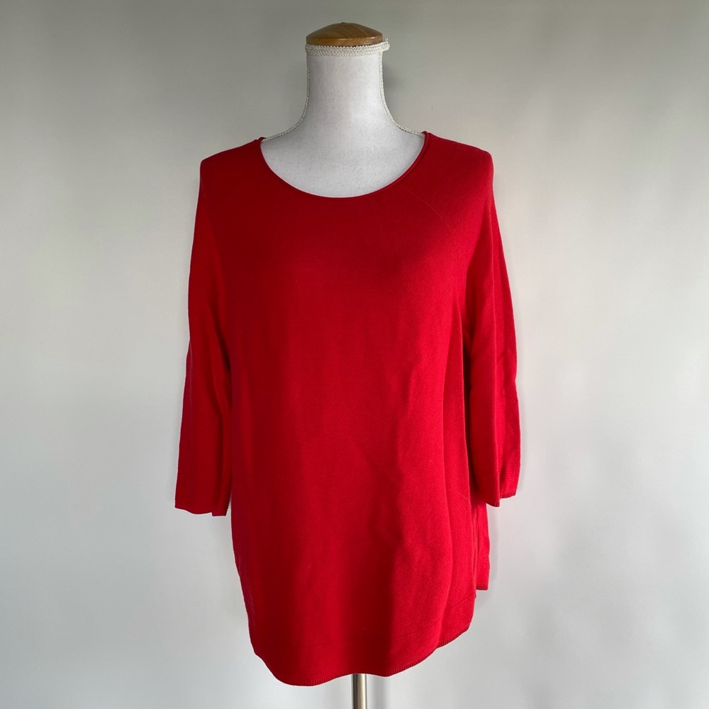 S. Oliver 3/4-Length Raglan Sleeve Sweater - sz 40